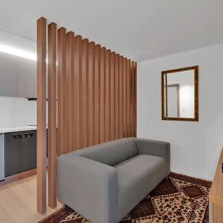 Moderne Sentrumsdrom Med Balkong Appartamento